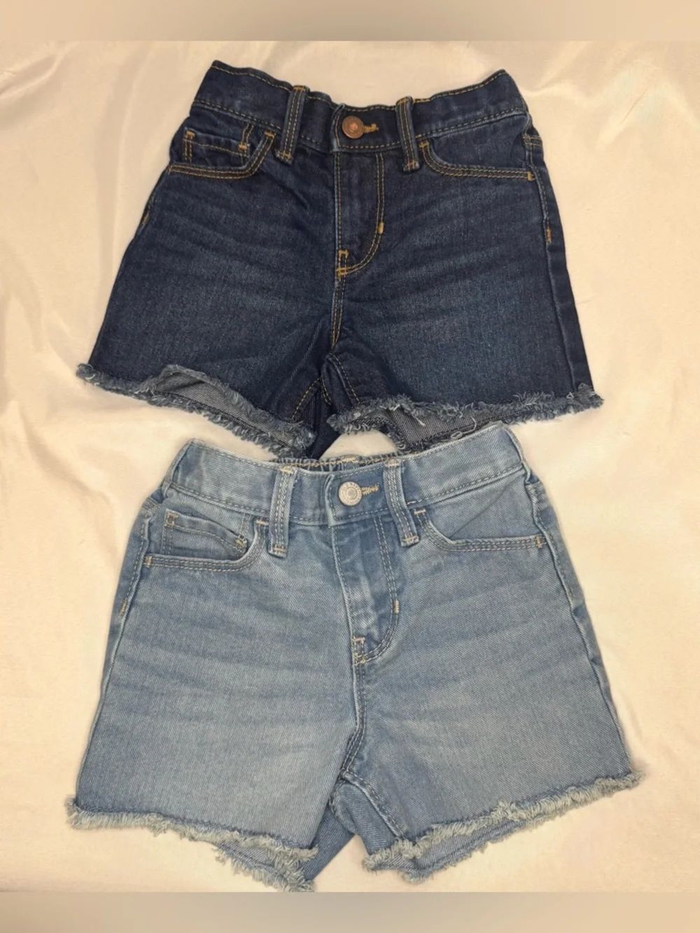 2 Pairs of Old Navy Denim Shorts Size 2T